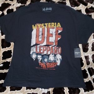 over sized band tee